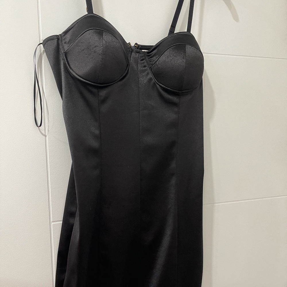 Sexy body con sleek dress